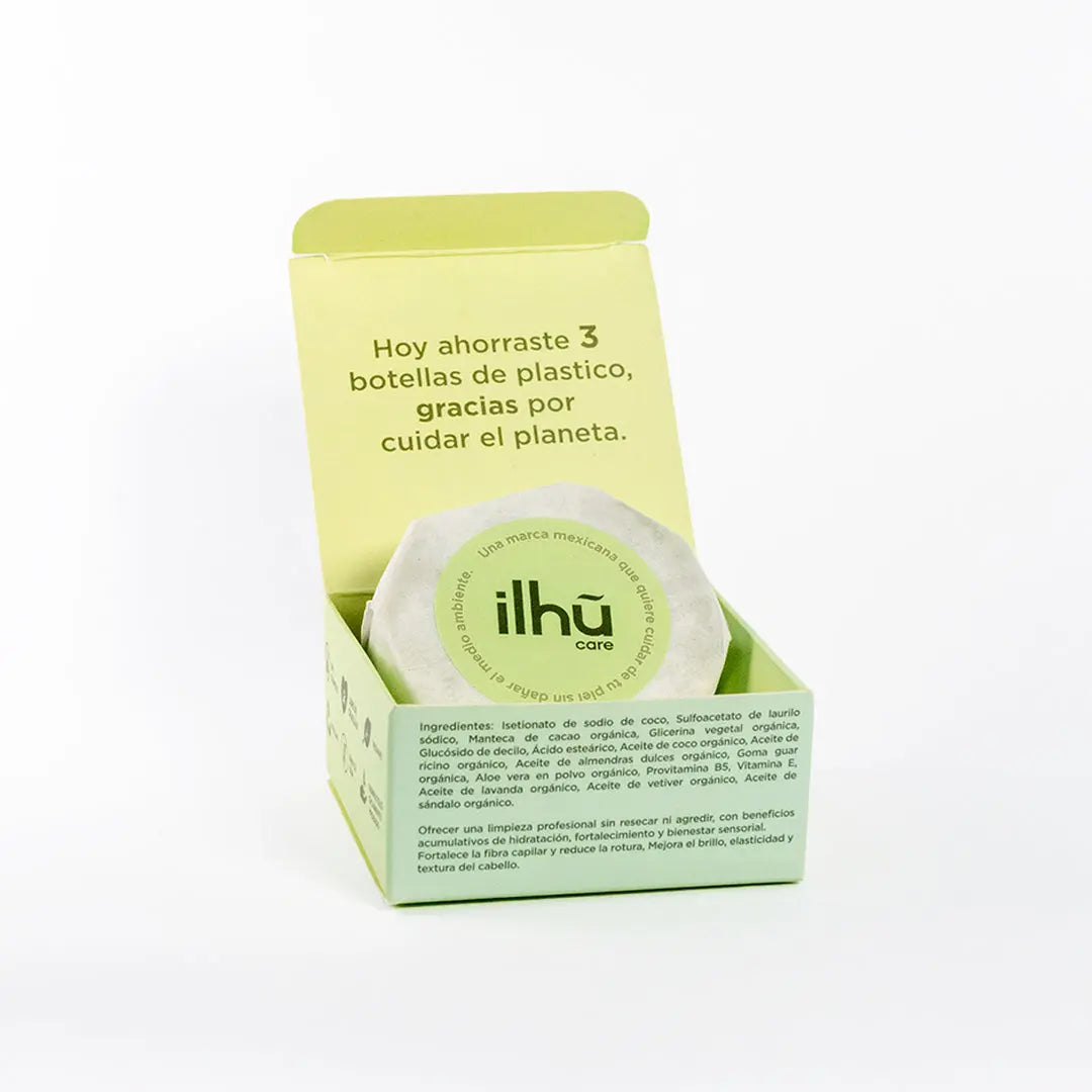 Shampoo Sólido Restaurador  ilhu Care®